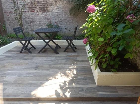 Bel Appartement Rdc Detente Balneo & Cine & Terrasse Proche Centre Gare Amiens Buitenkant foto